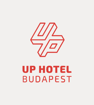 UP Hotel Budapest logo piros
