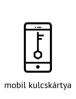 mobil kulcskártya