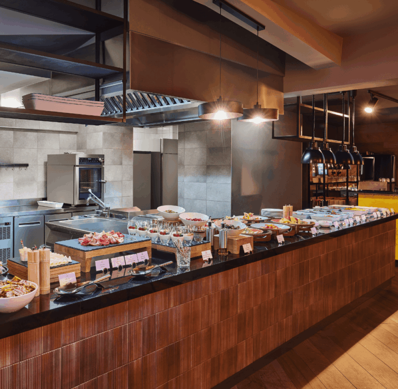 Posner Bistro breakfast - Up Hotel Budapest