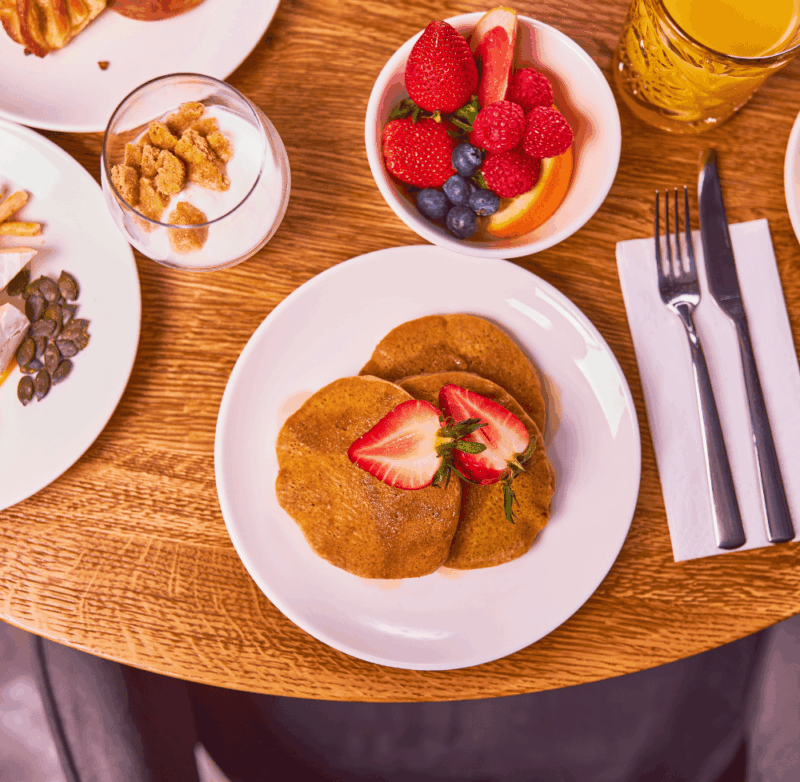 Posner Bistro breakfast - Up Hotel Budapest