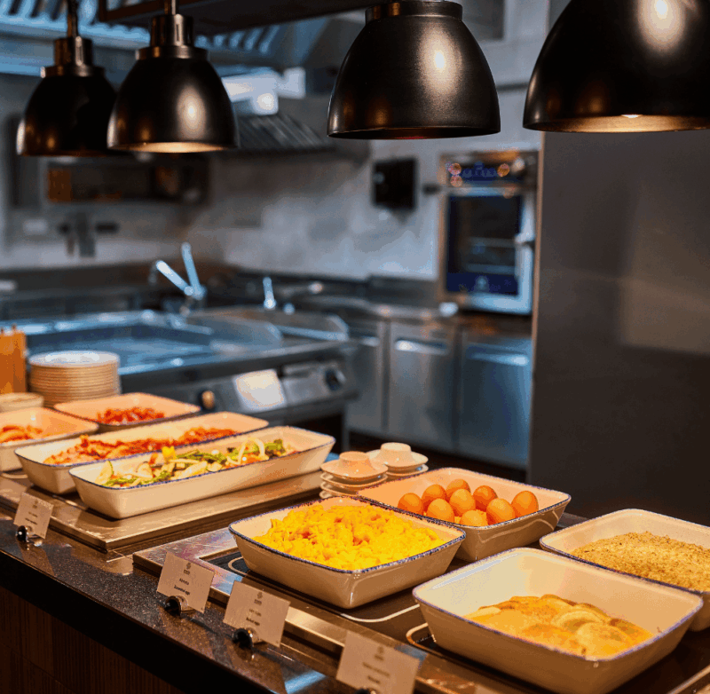 Posner Bistro breakfast - Up Hotel Budapest