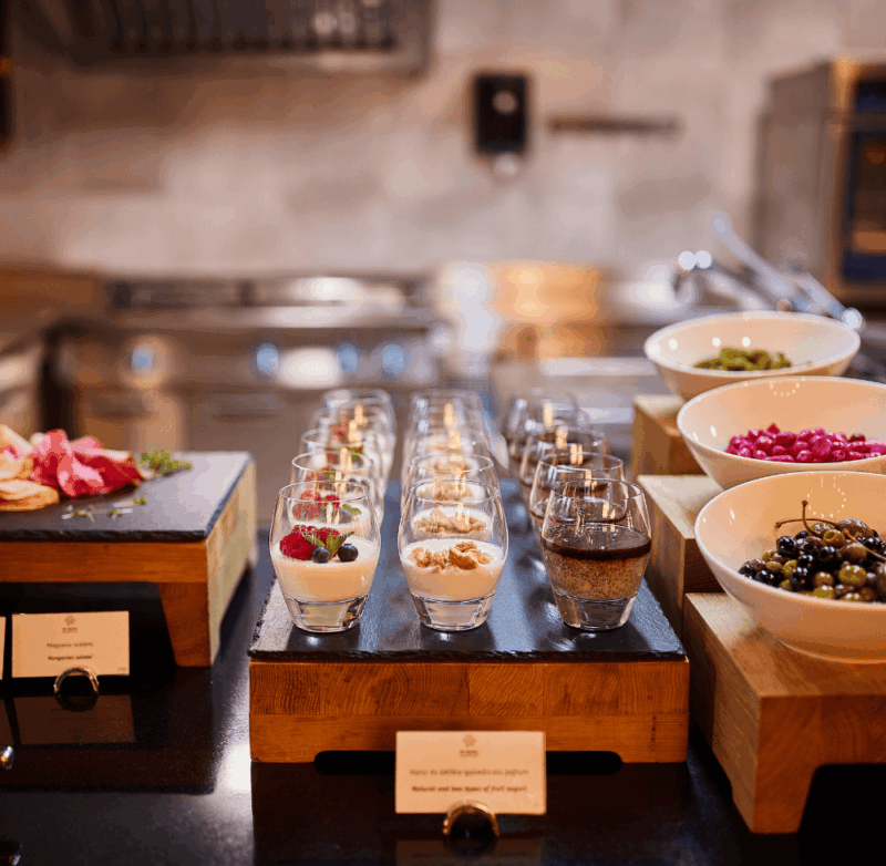 Posner Bistro breakfast - Up Hotel Budapest